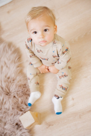 Broek Feetje Go Fetch zand aop 52202270