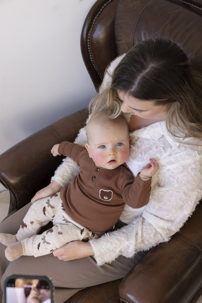 Broek FEETJE wild world taupe melange 52202422