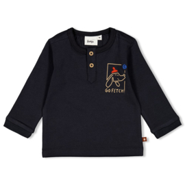 Longsleeve Feetje Go Fetch antraciet 51602471