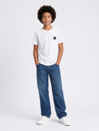 T-shirt PETROL round neck B-3060-TSR635 white frost