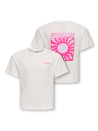 T-shirt ONLY Ruth cloud dancer