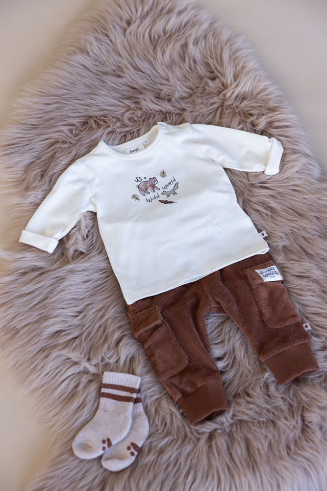 Broek FEETJE wild world bruin 52202424