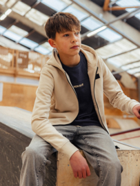 Vest IBJ BOYS jacket brushed pale sand 960733