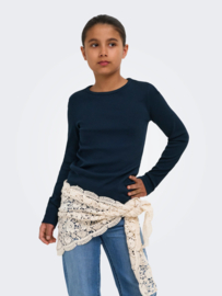 Korte longsleeve LUCKY NOOS sky captain