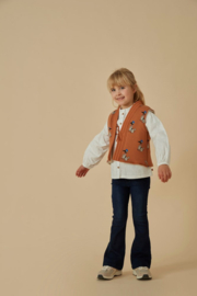 Omkeerbaar gilet JUBEL amour toujours camel 91200014