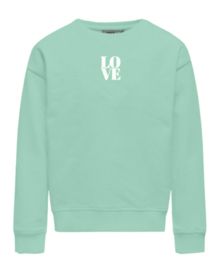 Sweater ONLY Ditte green love