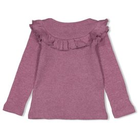Longsleeve JUBEL forest fancy ruches Lila 91600407