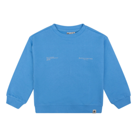 Organic sweater oversized DAILY7 4524 soft blue