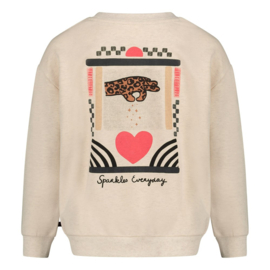 Relaxed fit sweater JUBEL city chic offwhite melange 91600487