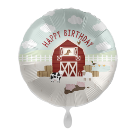 Gelukkige verjaardag Farm Party Ballon