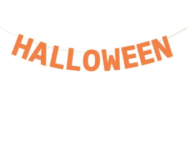 Banner Halloween, 2,5 m, oranje