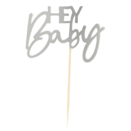 Hey Baby Botanical Cupcaketoppers