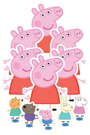Peppa Pig Table Top Cut Outs