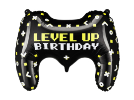 Level Up Birthday 25" Folieballon