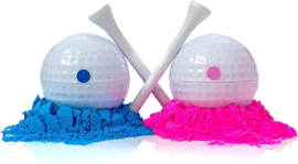 Gender Reveal Golfbal Set