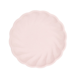 6 borden rond Vert Decor, 22,9cm,  roze 