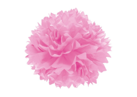 Pompon Roze 3stuks