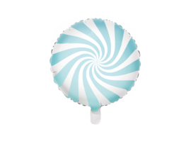 Folieballon Snoep Blauw 18"