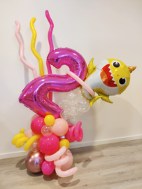 Babyshark Ballonboeket