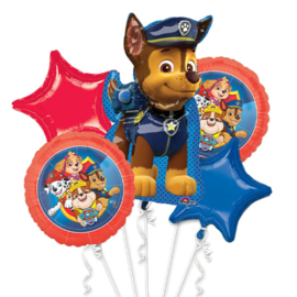 Ballonbundel Paw Patrol 5 stuks