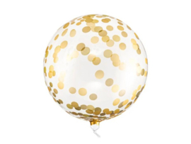 Orbz Confetti Goud Partydeco 40cm