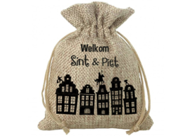 Jute Zak Sint & Piet