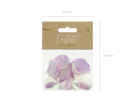 Iridiscent Confetti Rond 15g