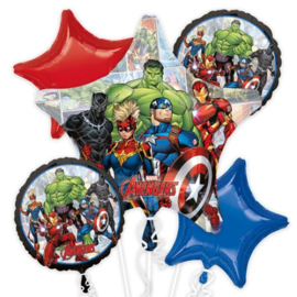 Ballonbundel The Avengers 5stuks