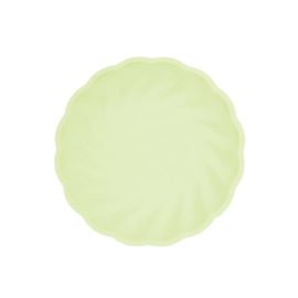 6 borden rond Vert Decor, 18,8cm, groen