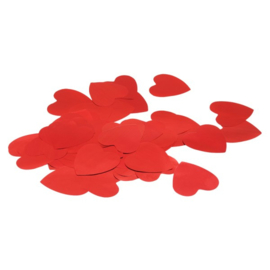 Hartjes Confetti Rood 100gr