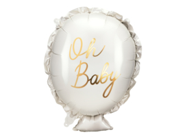 Folieballon Oh baby, 53x69 cm, mix