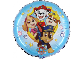 Paw Patrol Blauw Rond 18"