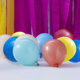 Multi Coloured Balloon Mosaic Balloon Pack