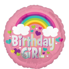Birthday girl Rainbow 18’’