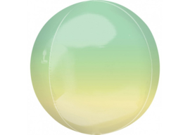 Orbz Ombre groen & geel 16x16’’