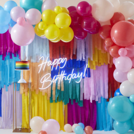 Rainbow Party Gemengde Ballon Bundel