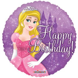 Prinses Happy Birthday 18" Folieballon