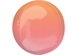 Orbz Ombre oranje & roze 16x16’’