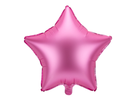 Folieballon Ster Roze 18" Partydeco