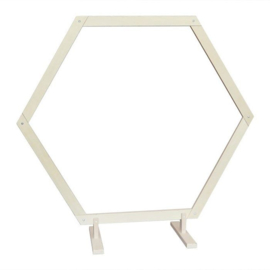 Hexagon Hout Frame