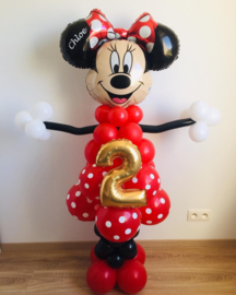 Minnie Mouse Ballonboeket Rood