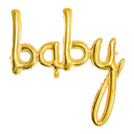 Baby Goud Script 73.5 x 75.5 cm