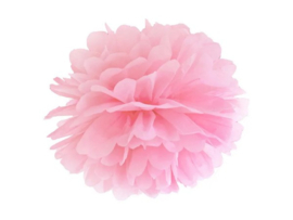 Pompon Roze 25cm