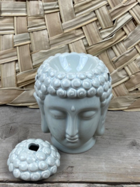 Burner Buddha Head Big Grey