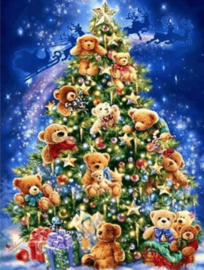 Kerstboom met beren