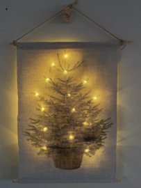 Hanging wall Christmas tree