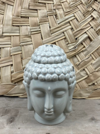 Burner Buddha Head Big Grey