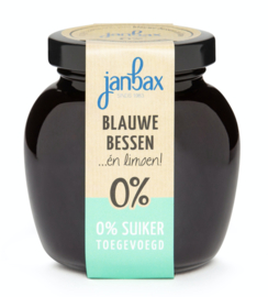 Jan Bax Intense Jam Blauwe Bessen Limoen Suikervrij