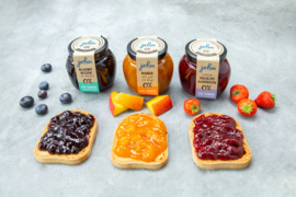 Jan Bax Intense Jam Zwarte Kersen Suikervrij