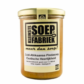 Zuid Afrikaanse Pindasoep BIO Kleinste Soepfabriek